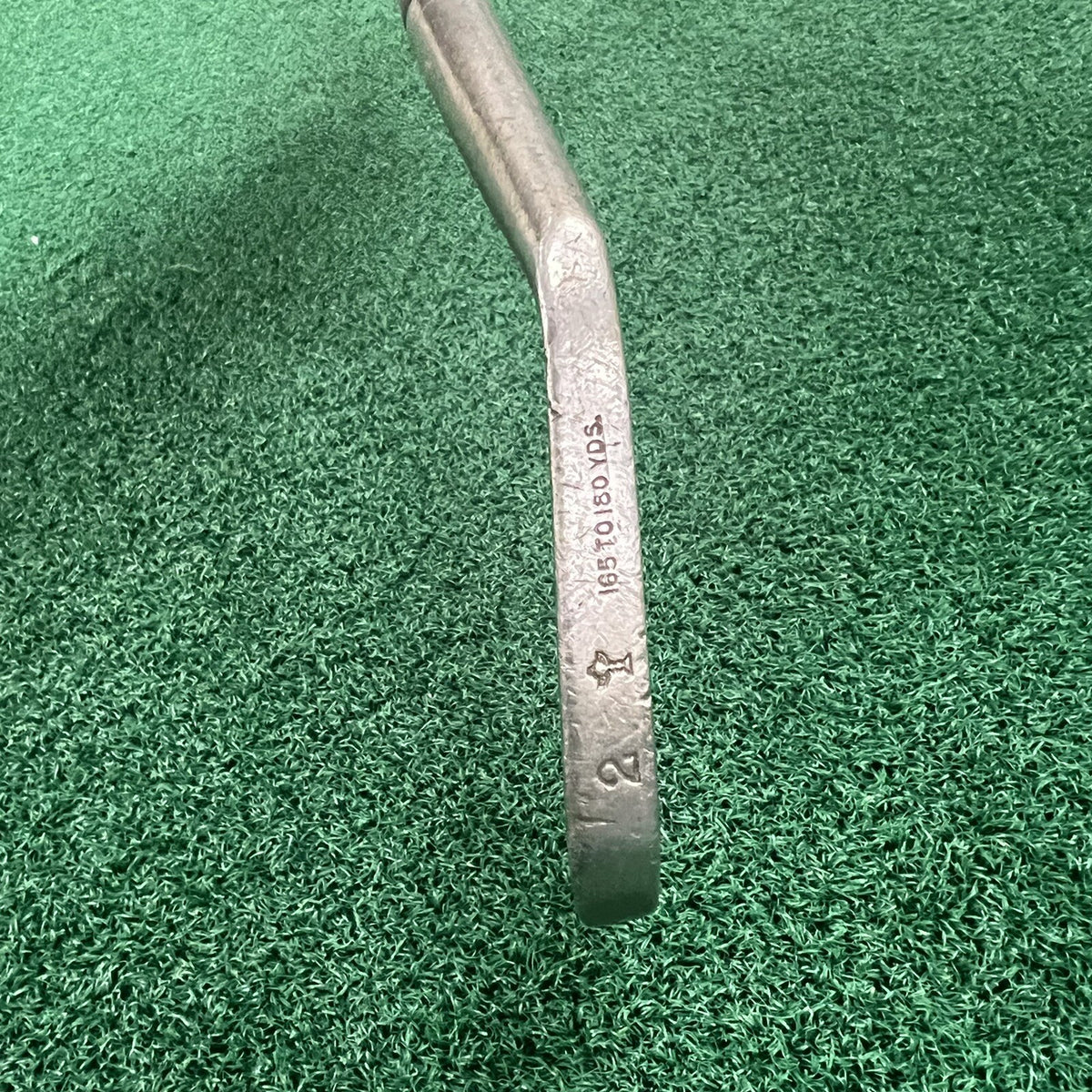 Wilson Deluxe Mashie Walker Cup No. 4101 Single 2 Iron Steel Shaft MRH 38" RARE!