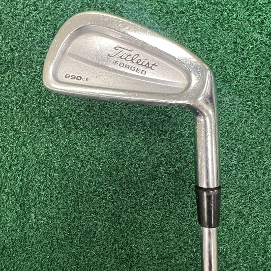 Titleist CB 690 Forged Single 6 Iron Men's Right Hand S300 Stiff Flex Steel