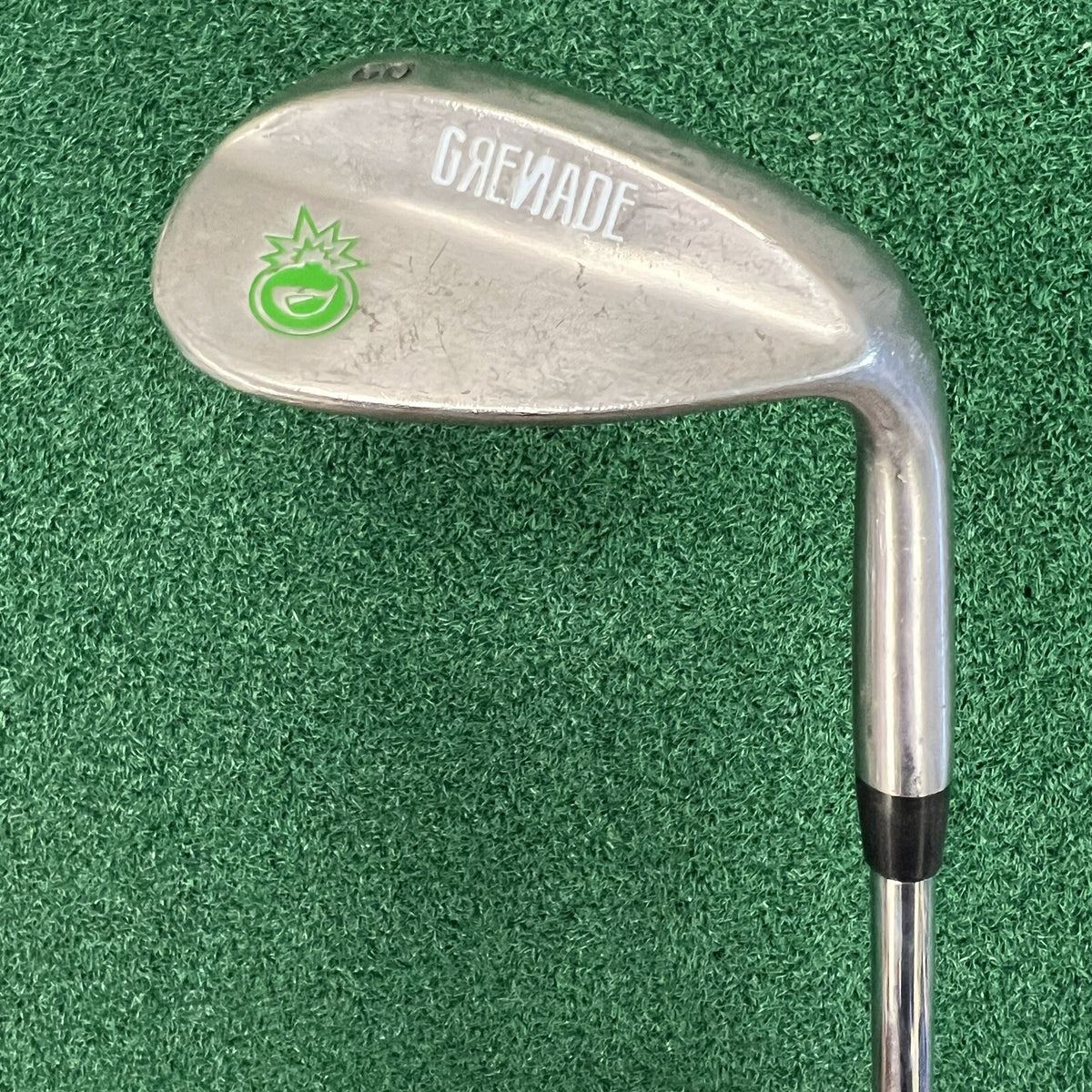 Bombtech Grenade 60° LW Lob Wedge RH 35.5 in Steel Shaft Stiff Flex