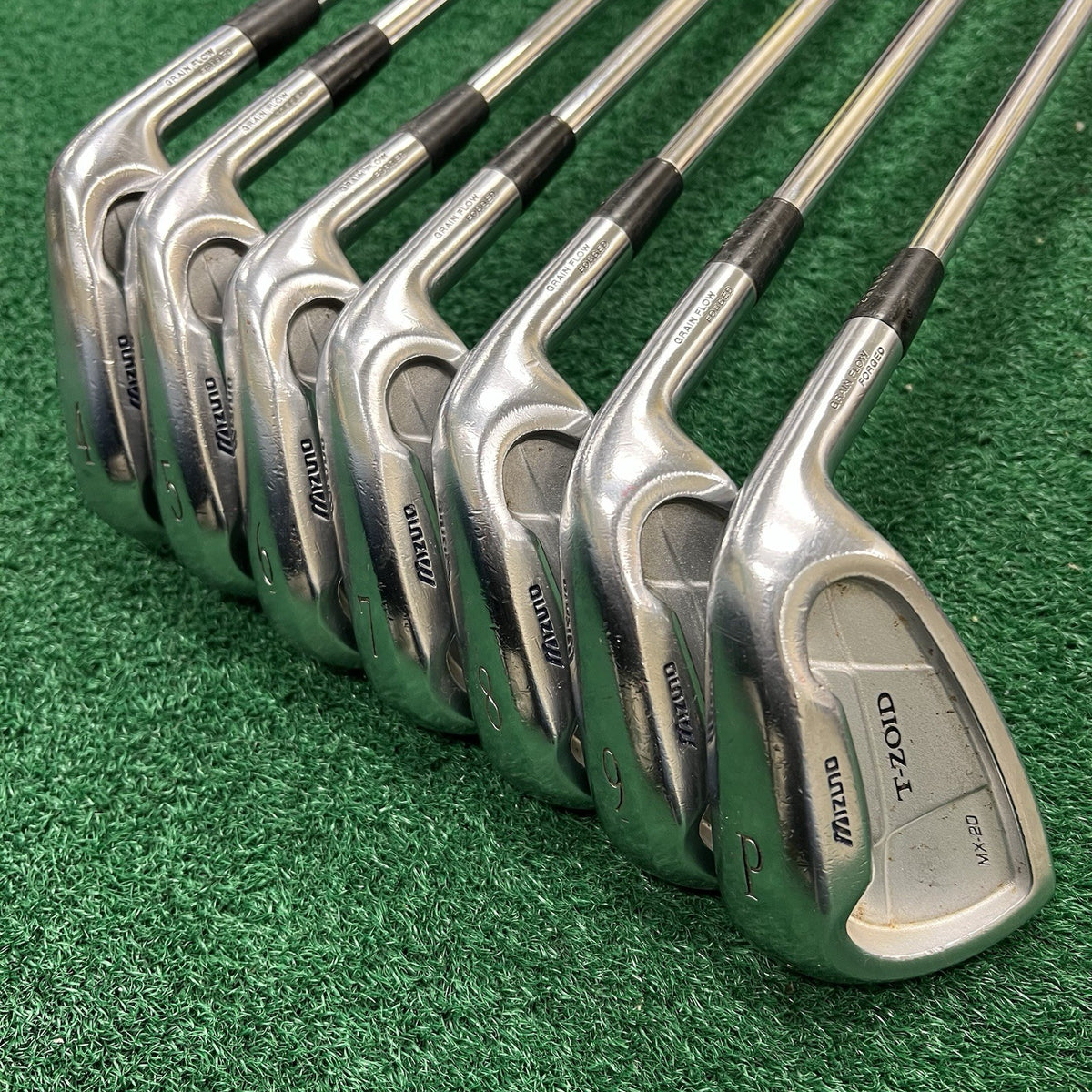 Mizuno MX 20 Iron Set 4-PW True Temper Dynamic Gold S300 Stiff Steel Right Hand