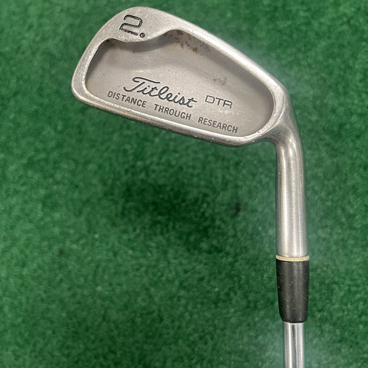 Titleist DTR Single 2 Iron Men's Right Hand Stiff Flex Steel Shaft 39.5"