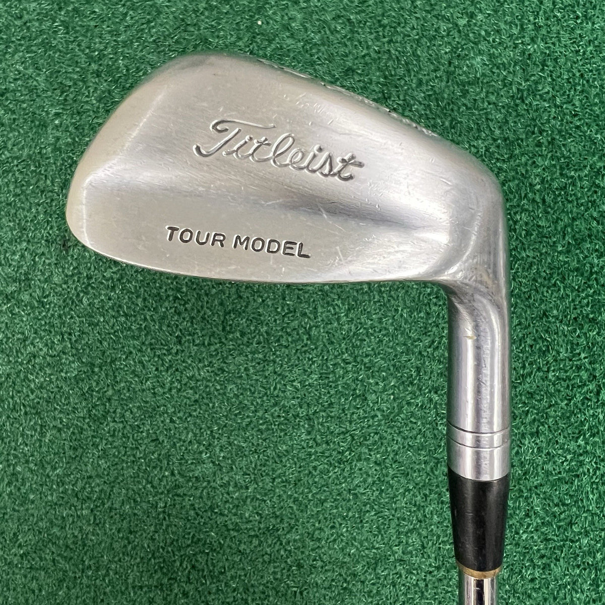 Titleist 1980s Tour Model Satin Forged Single 9 Iron Stiff Flex Steel Right Hand
