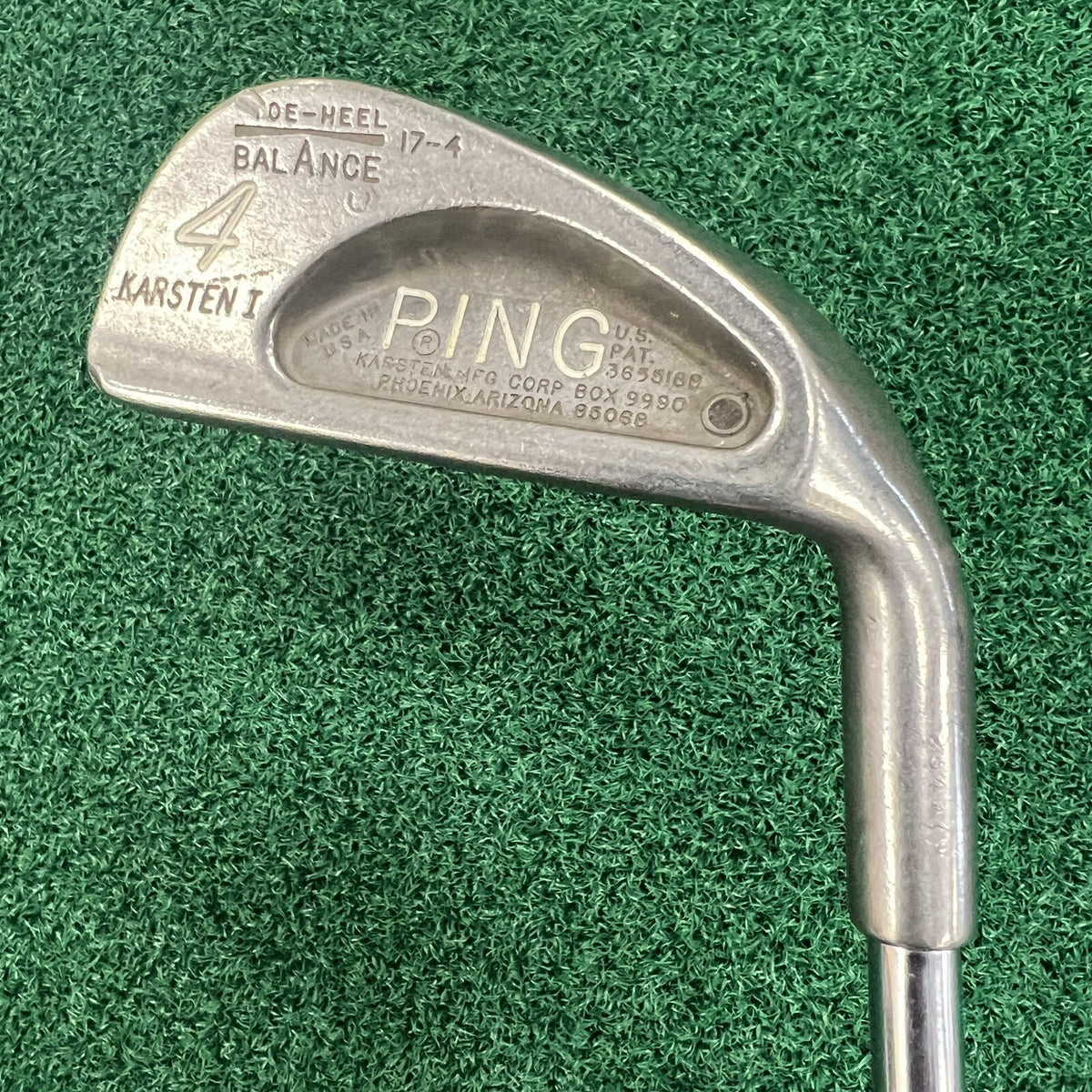 Ping Karsten I 4 Iron Black Dot Regular Flex Steel Shaft MRH 38.5"