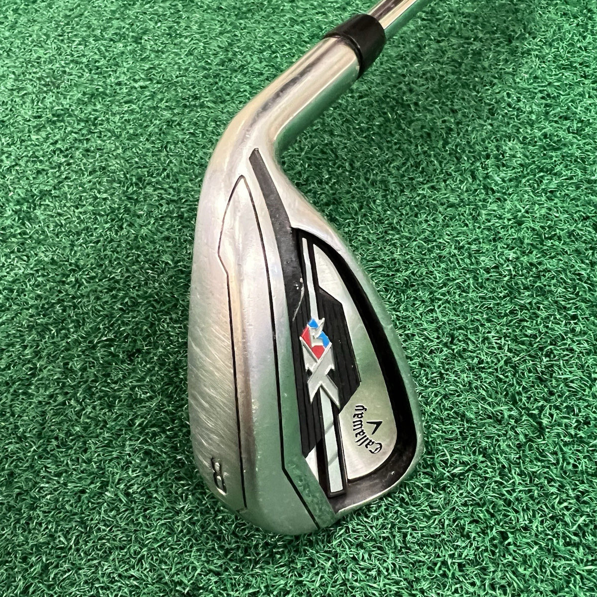 Callaway XR Single 8 Iron Stiff Flex KBS Tour V 90 Steel Shaft Men's Right Hand