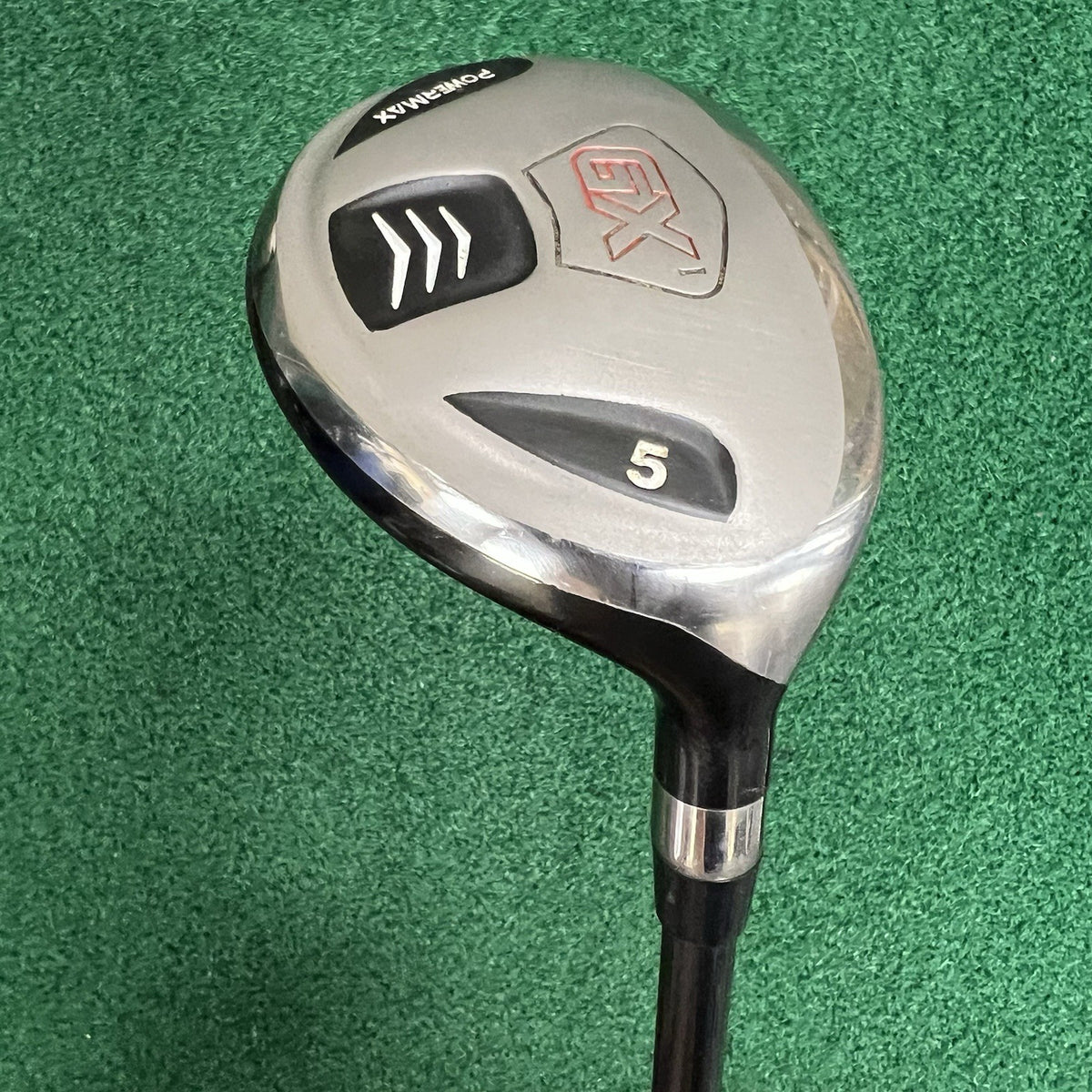 Giga Golf GX Powermax #5 Hybrid Rescue Men's Right Hand Regular Flex Graphite
