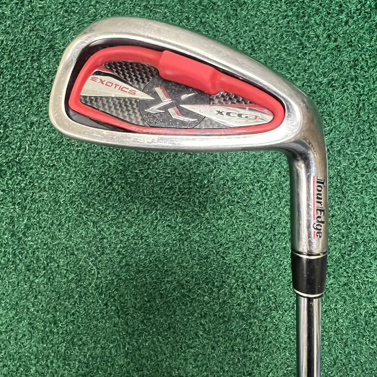 Tour Edge XCG3 Single 9 Iron Stiff Flex Steel Shaft Men's Right Hand 1199574