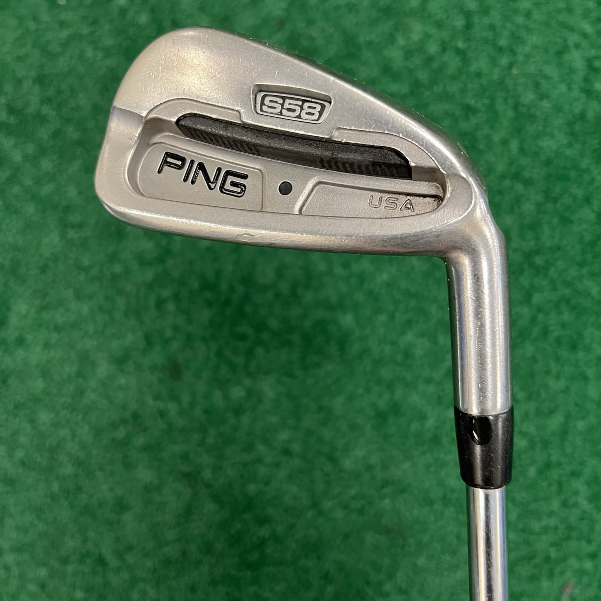 PING S58 Black Dot Single 5 Iron Men's Right Hand Regular Flex Steel Shaft