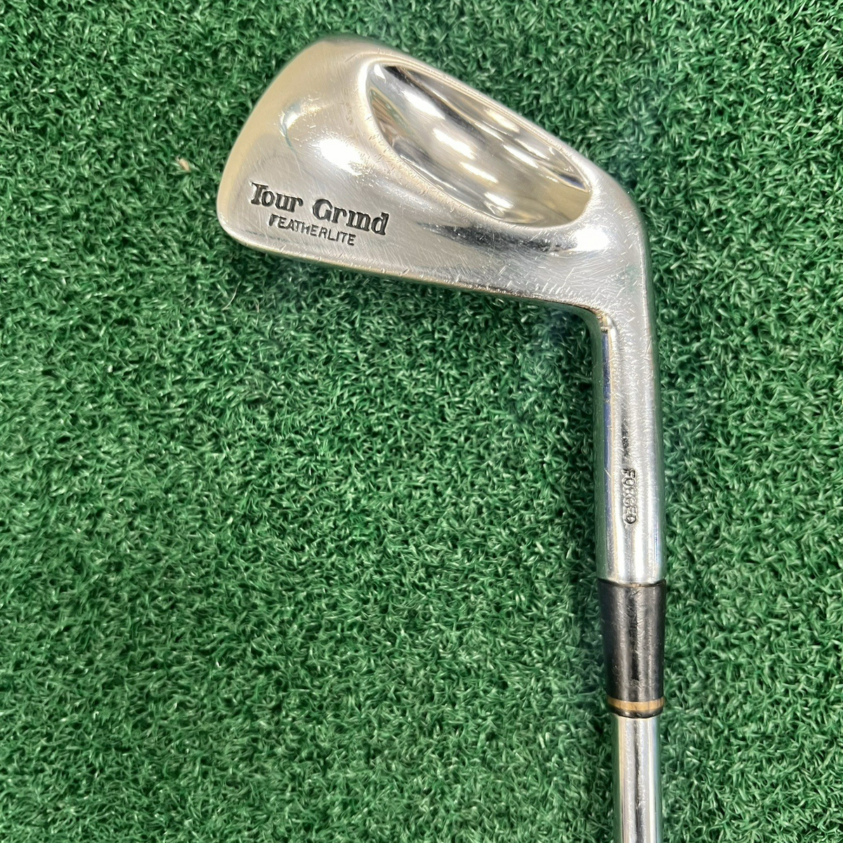 Vintage Golden Ram Tour Grind Featherlite Single 1 Iron Right Hand Stiff Steel