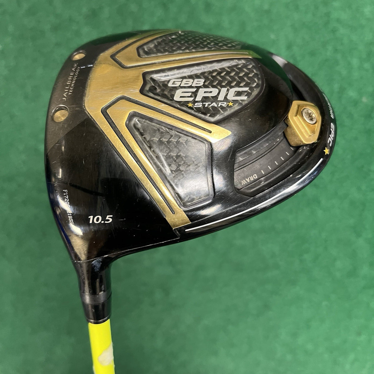 Callaway Great Big Bertha GBB Epic Star Driver 10.5 Stiff Flex V2 Left Handed