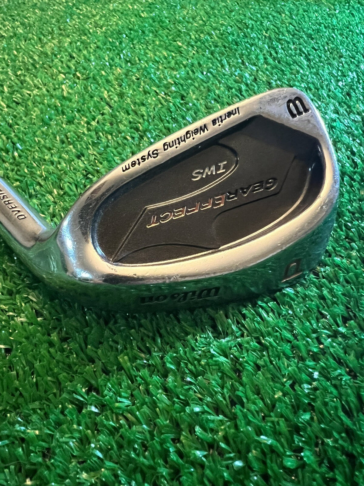 Wilson Gear Effect IWS Oversized Single PW Wedge MRH Regular Flex Steel Shaft