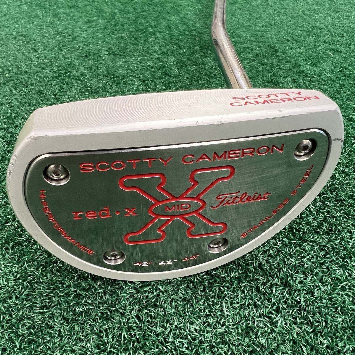 Titleist Scotty Cameron Red X MID Mallet Putter Right Hand 43" Original Shaft