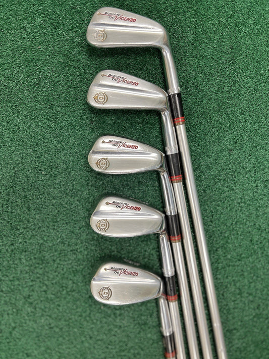 Roberto Di Vicenzo's Dunlop Demo Salesman Iron Set Right Hand 6-PW Aluminum Reg.