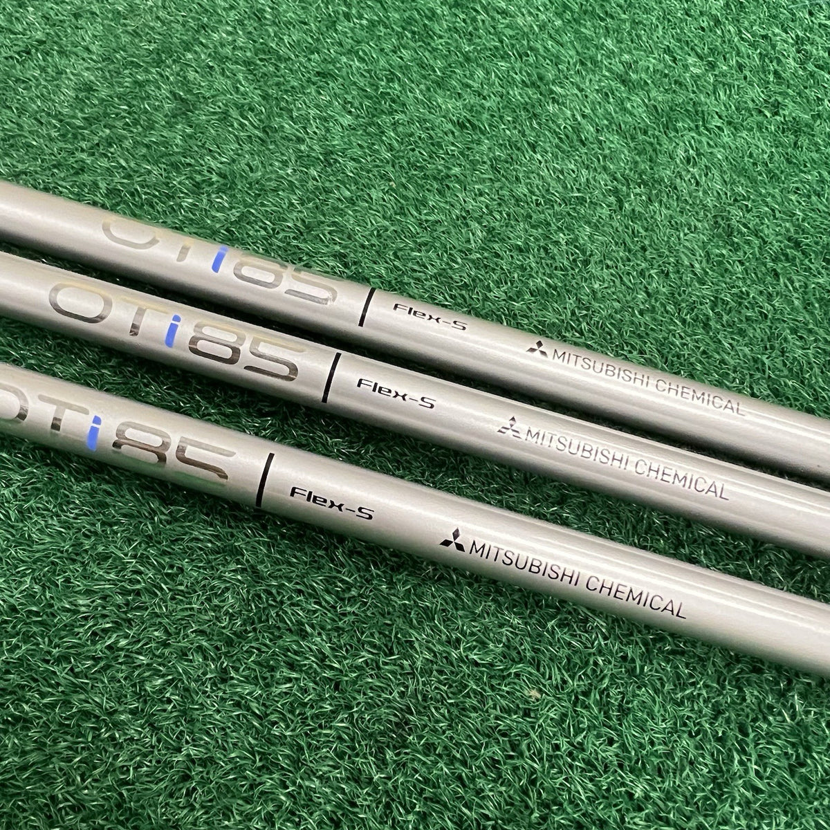 (3) Mitsubishi Chemical OTi 85 On Target 85g 3PC Wedge Shaft Set Stiff Flex