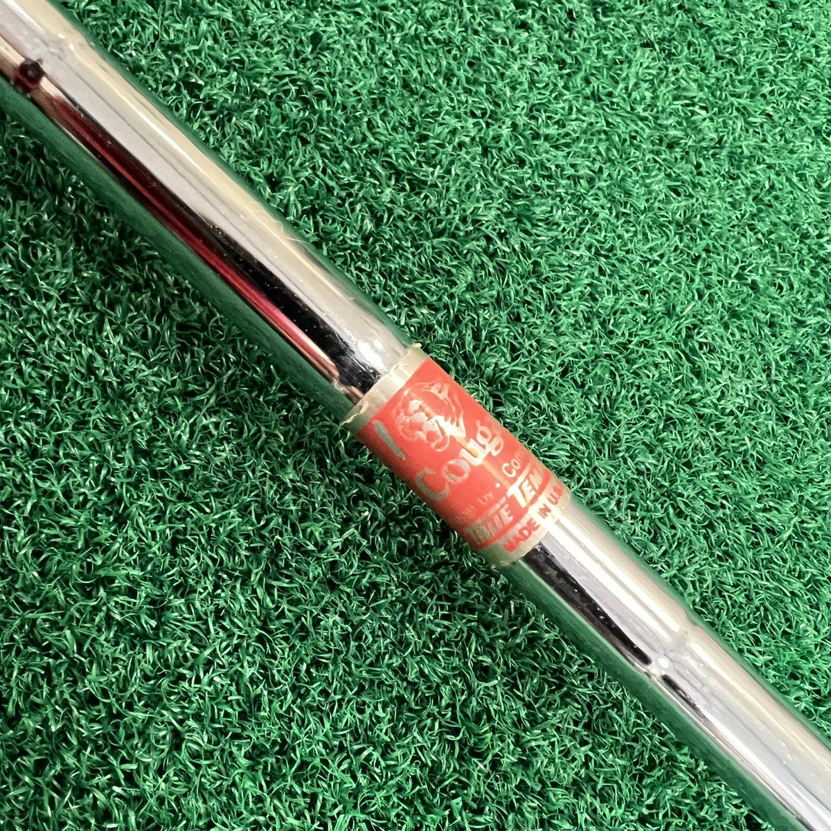 Vintage Cougar Series Golf Putter 36" Flanged Putter Men's Right Hand Steel
