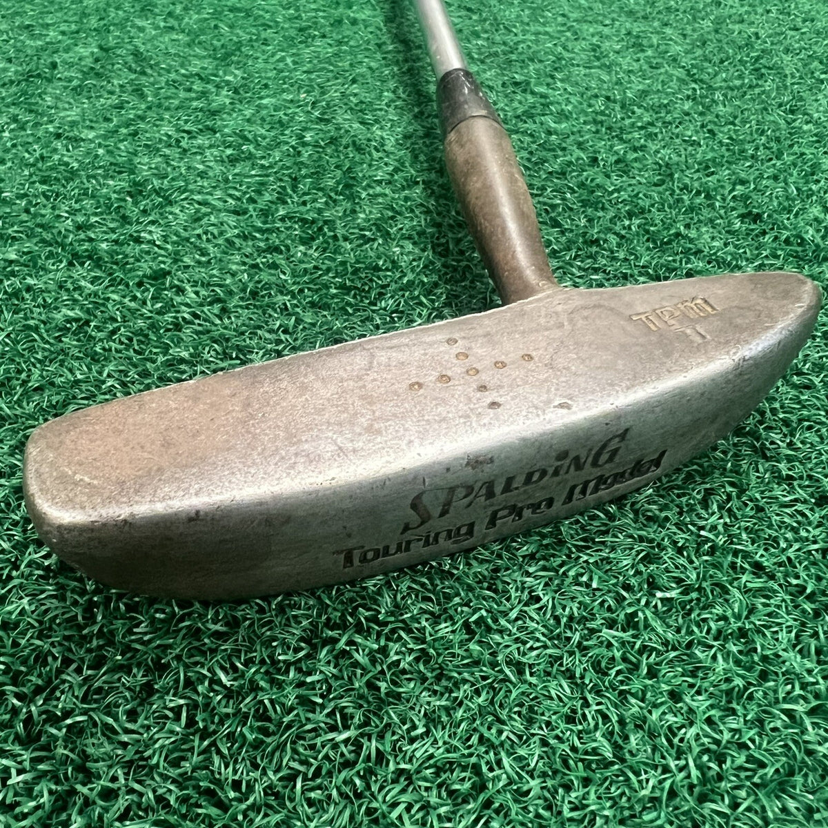 Vintage Spalding TP Mills Putter T.P.M. 2 Precision Ground Right Handed Steel