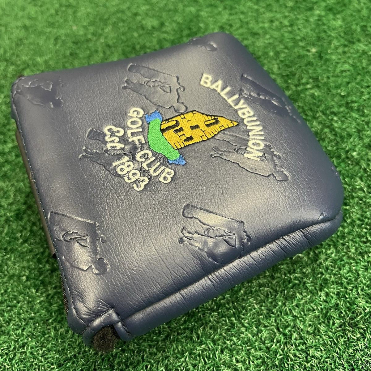 Ballybunion Golf Club Est. 1893 Mallet Putter Headcover Leather  Ireland Golf