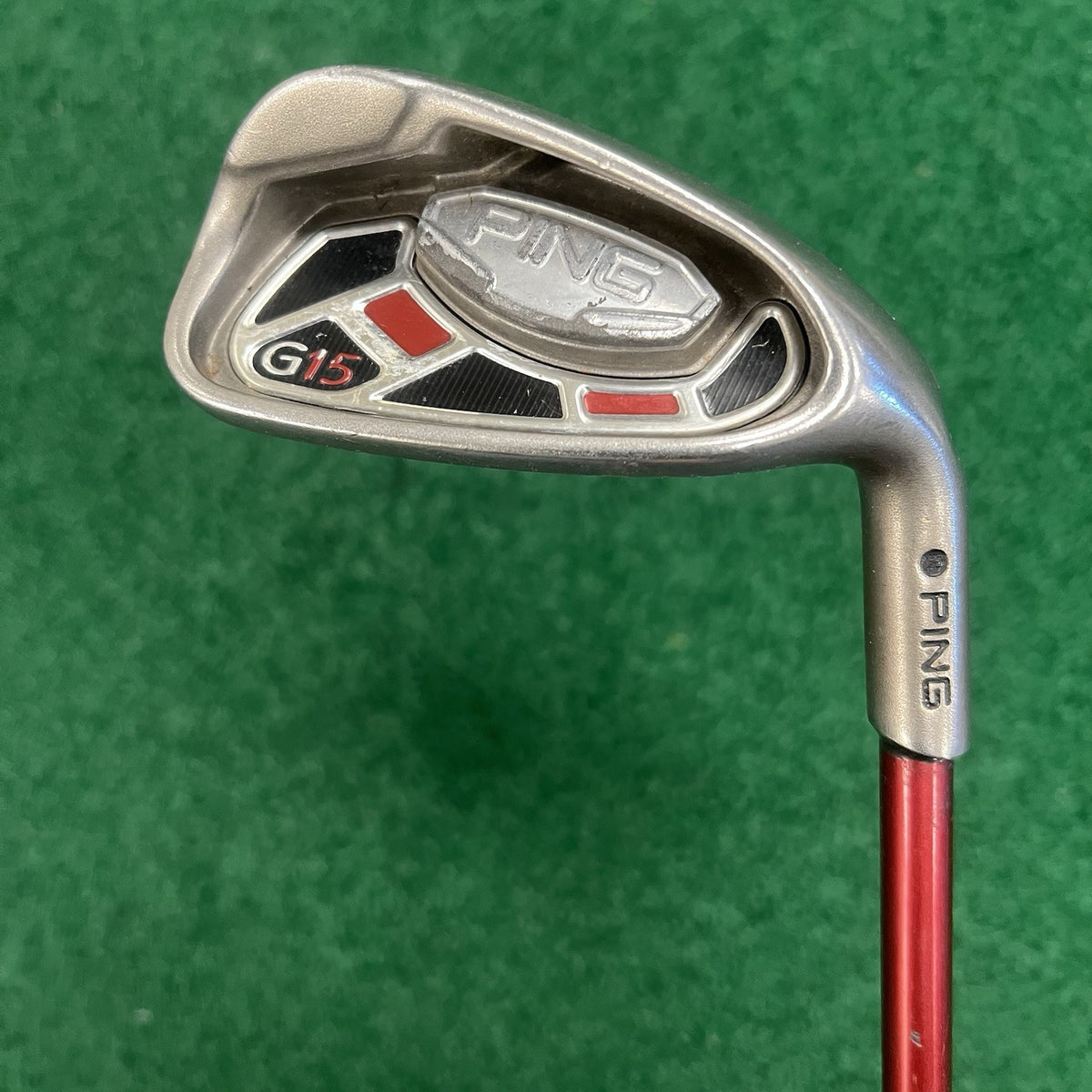PING G15 Black Dot Single Replacement 8 Iron MRH Stiff Flex Graphite Shaft