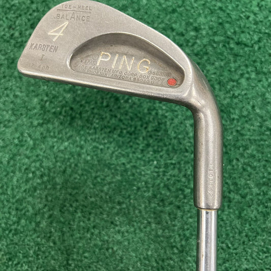 Ping Karsten I Red Dot Single 4 Iron 38.5" Length MRH Steel Shaft