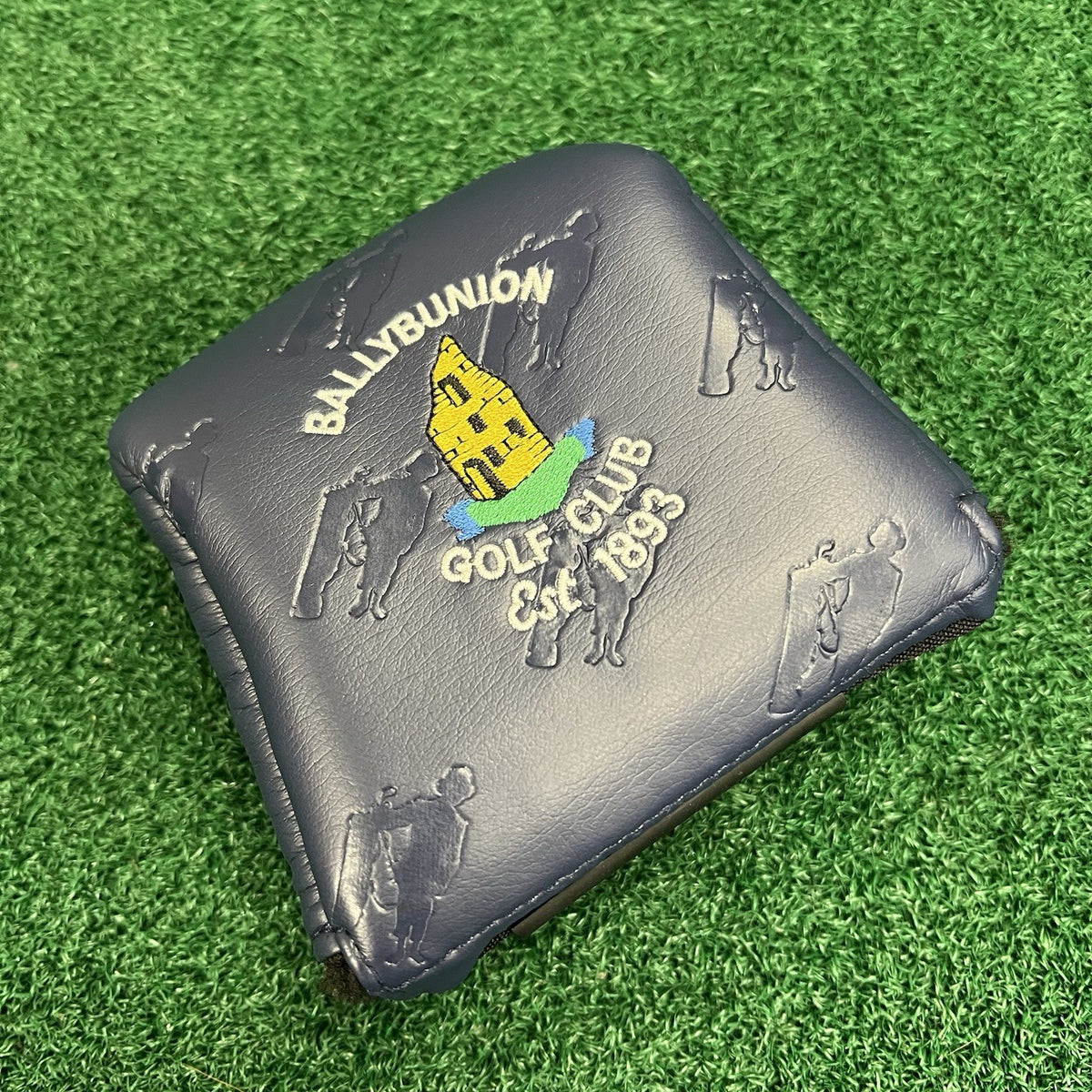 Ballybunion Golf Club Est. 1893 Mallet Putter Headcover Leather  Ireland Golf