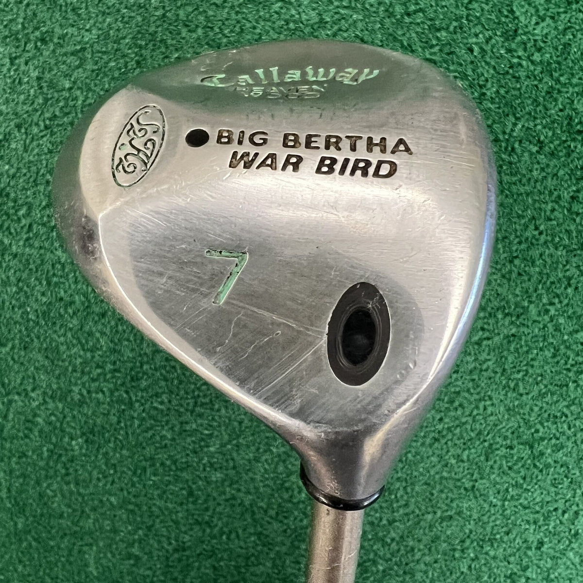 Callaway Heavenwood Big Bertha War Bird 7 Wood Ladies Flex Graphite Shaft Ladies