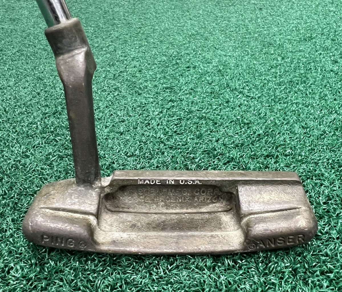 Ping Anser 35.5” Blade Putter Brass Head Men's Right Hand Steel Shaft