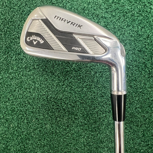 Callaway Mavrik PRO Single 7 Fitting Iron Men's Right Hand 37.5 Stiff Steel KBS