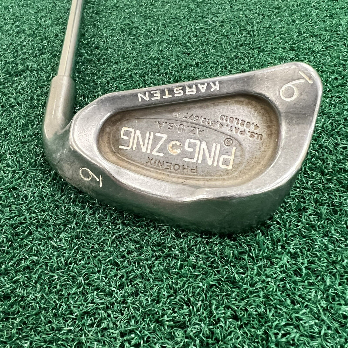 Ping Zing Stainless White Dot Single 9 Iron Stiff Flex REAX High Launch Steel RH