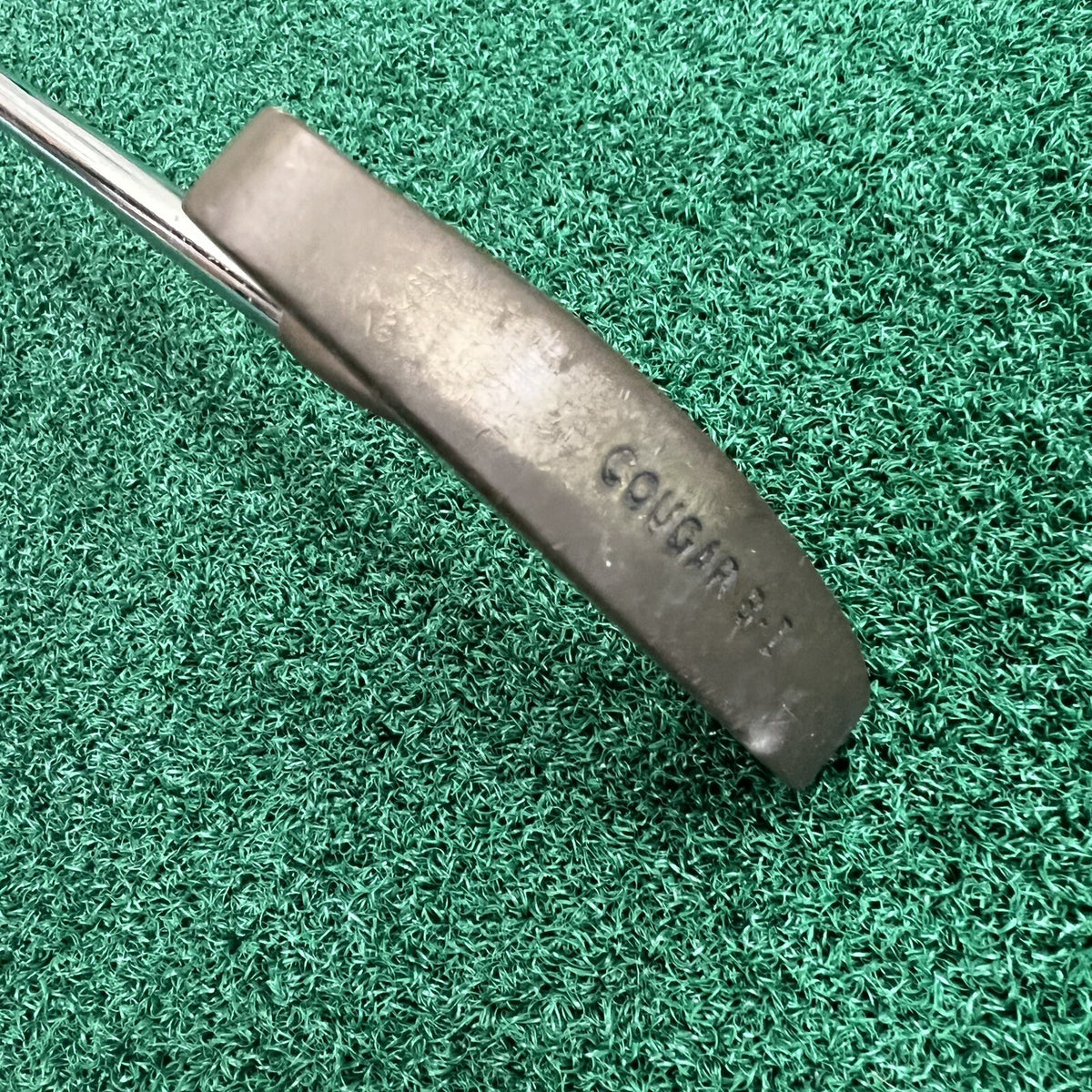 Vintage Cougar Series Golf Putter 36" Flanged Putter Men's Right Hand Steel