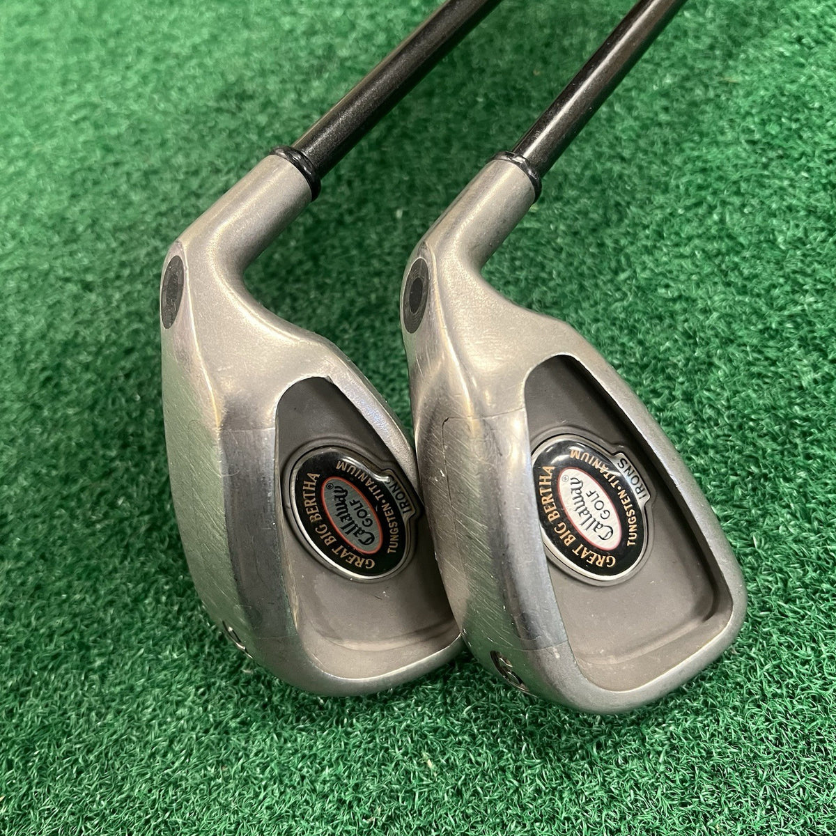 Callaway Great Big Bertha Tungsten Ti 6 & 9 Irons MRH Regular Flex Graphite